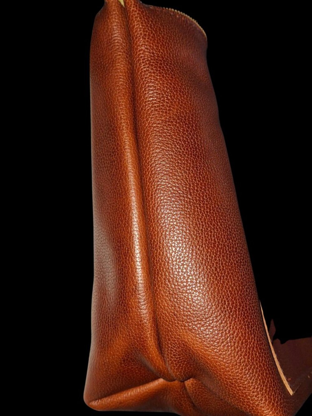 Portland Leather Goods - BNNU Large (YKK) Zip Tote - NUTMEG - Picture 5 of 8